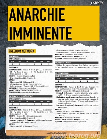 Couverture de Anarchie Imminente