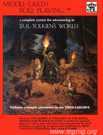 Couverture de Middle-Earth Role Playing