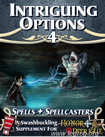 Couverture de Intriguing Options 4 : Spells + Spellcasters