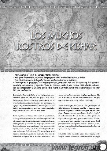 Couverture de Muchos Rostros de Kishar (Los)