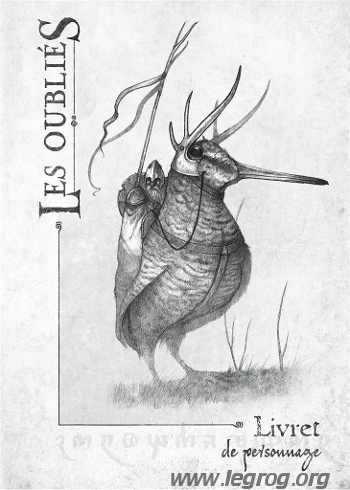 Couverture de Livret de Personnage