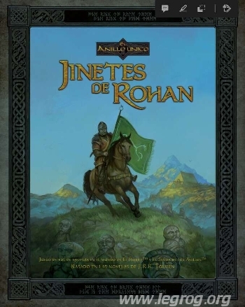 Couverture de Jinetes de Rohan