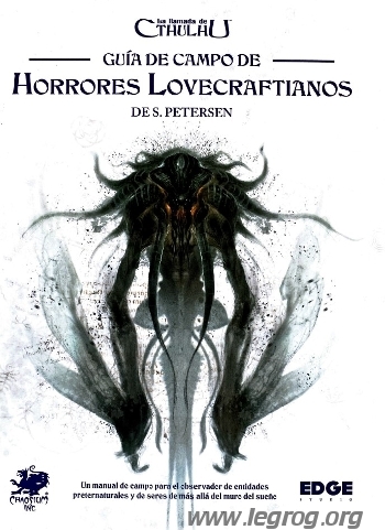 Couverture de Guía de Campo de Horrores Lovecraftianos de S. Petersen