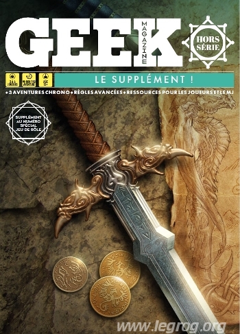 Couverture de Geek Magazine - Le Supplément !