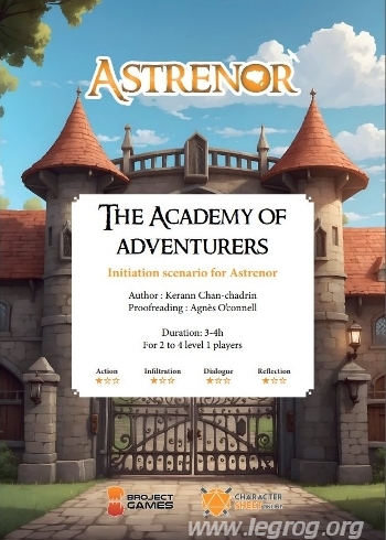 Couverture de Academy of Adventurers (The)