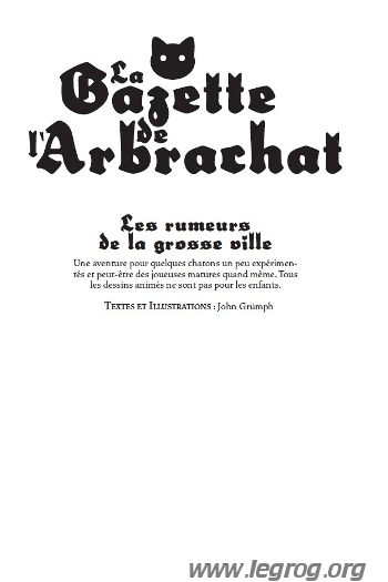 Couverture de Rumeurs de la Grosse Ville (Les)