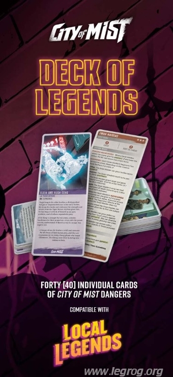 Couverture de Deck of Legends