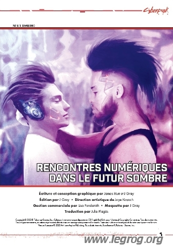 Couverture de Rencontres Numériques dans le Futur Sombre