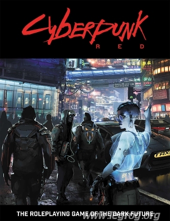 Couverture de Cyberpunk Red