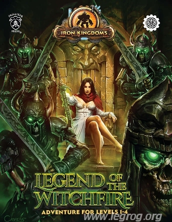 Couverture de Legend of the Witchfire