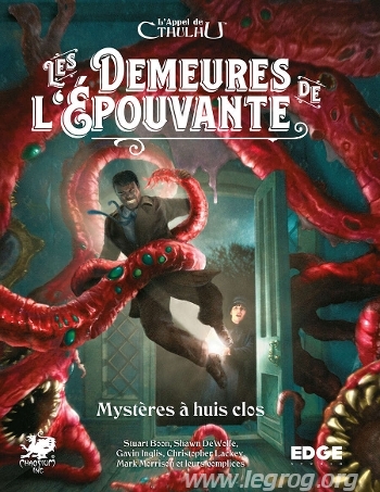 Couverture de Demeures de l'Épouvante : Mystères à Huis Clos (Les)