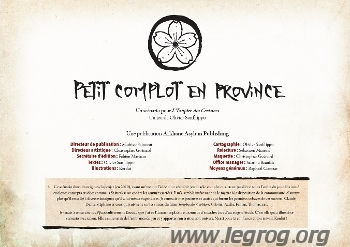 Couverture de Petit Complot en Province