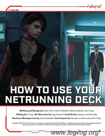 Couverture de How To Use Your Netrunning Deck