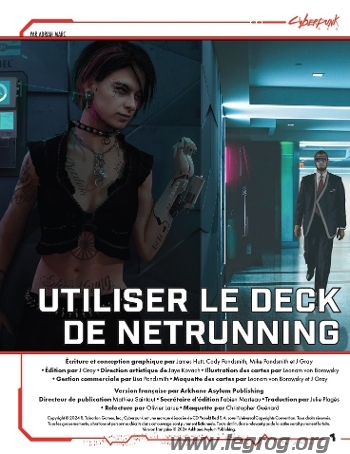 Couverture de Utiliser le Deck de Netrunning