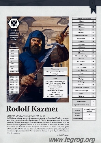 Couverture de Chariot de Rodolf : Rodolf Kazmer (Le)