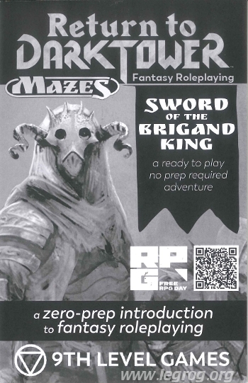 Couverture de Sword of the Brigand King