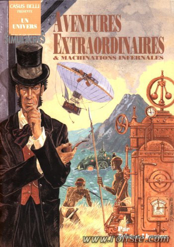 Couverture de Aventures Extraordinaires & Machinations Infernales