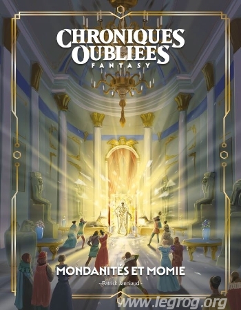 Couverture de Mondanités et Momie