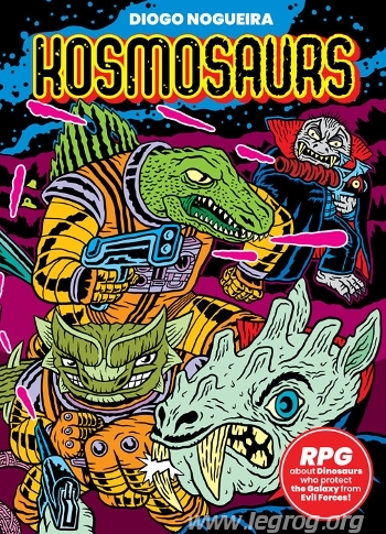 Couverture de Kosmosaurs