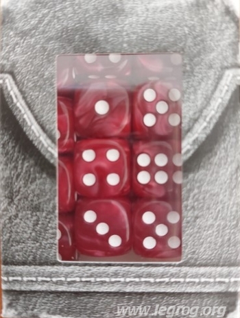 Couverture de Set de Dés Marbrés