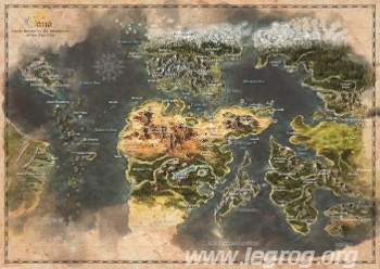 Couverture de Map of Eana