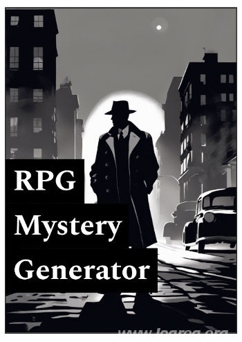 Couverture de RPG Mystery Generator