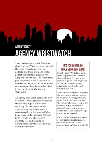 Couverture de Agency Wristwatch