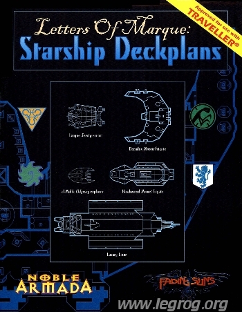 Couverture de Starship Deckplans