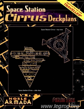 Couverture de Space Station Cirrus Deckplans