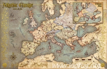 Couverture de Mythic Europe Maps