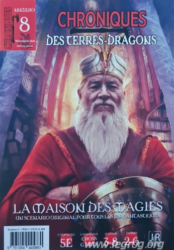 Couverture de Numéro 8 - Maison des Magies (La)