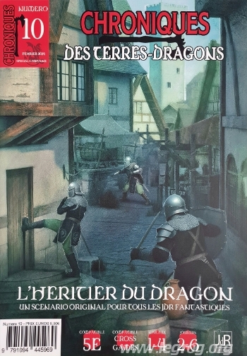 Couverture de Numéro 10 - Héritier du Dragon (L’)