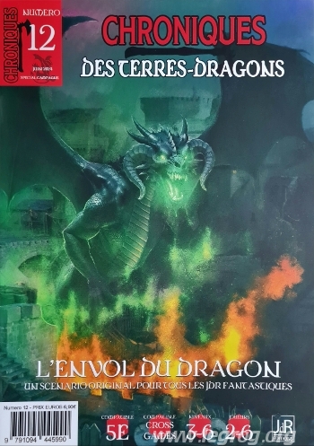 Couverture de Numéro 12 - Envol du Dragon (L’)