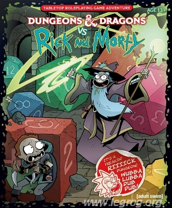 Couverture de Dungeons & Dragons Vs Rick and Morty