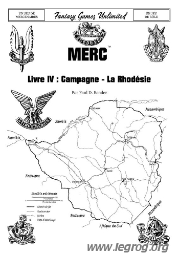 Couverture de Rhodésie (La)