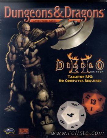 Couverture de Dungeons & Dragons Adventure Game Diablo 2 Edition