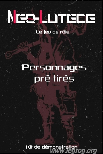 Couverture de Personnages Pré-Tirés