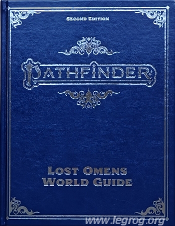 Couverture de Lost Omens World Guide