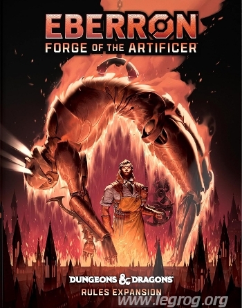 Couverture de Eberron - Forge of the Artificer