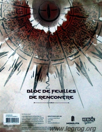 Couverture de Bloc de Feuilles de Rencontre