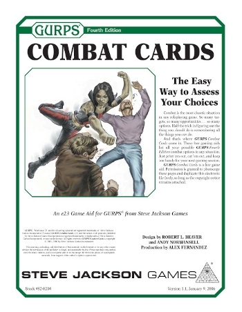 Couverture de Combat Cards
