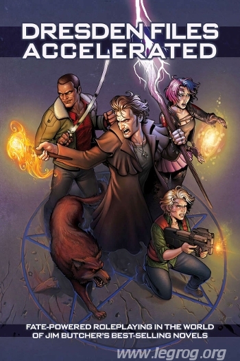 Couverture de Dresden Files Accelerated