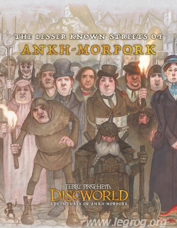 Couverture de Lesser Known Streets of AnKh-Morpork (The)