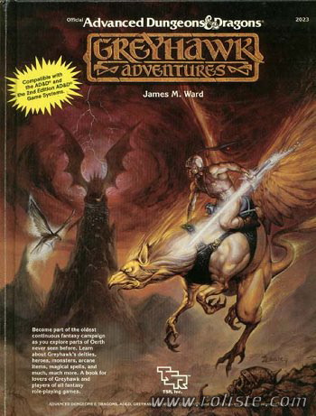 Couverture de Greyhawk Adventures