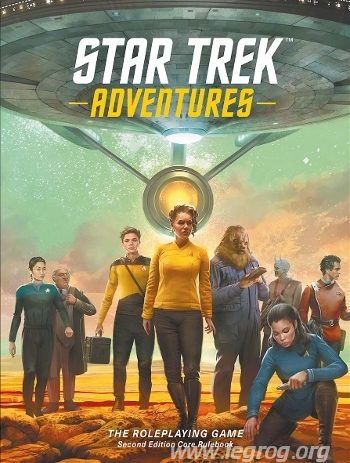 Couverture de Star Trek Adventures