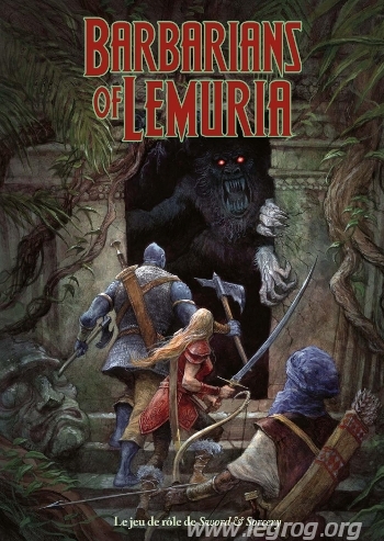 Couverture de Barbarians of Lemuria