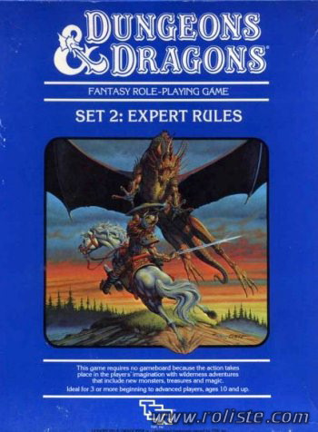 Couverture de Dungeons & Dragons Set 2 : Expert Rules