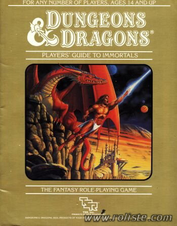 Couverture de Dungeons & Dragons Set 5 : Immortal Rules