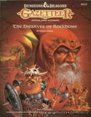 Couverture de GAZ6 - The Dwarves of Rockhome