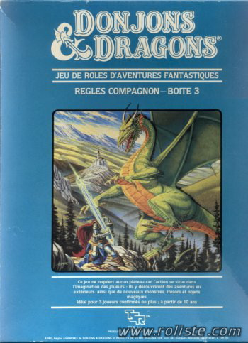 Couverture de Règles Compagnon : Boîte 3